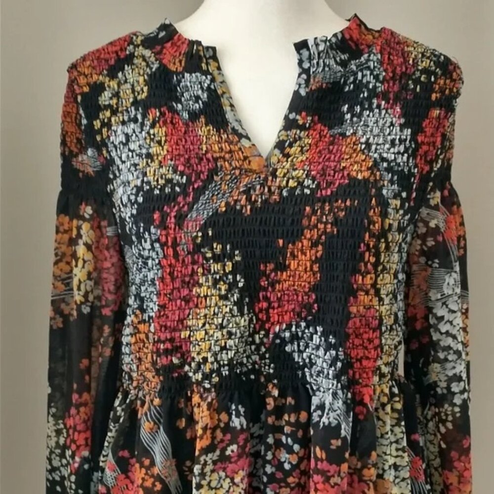 Akemi +Kin Peasant Babydoll Blouse